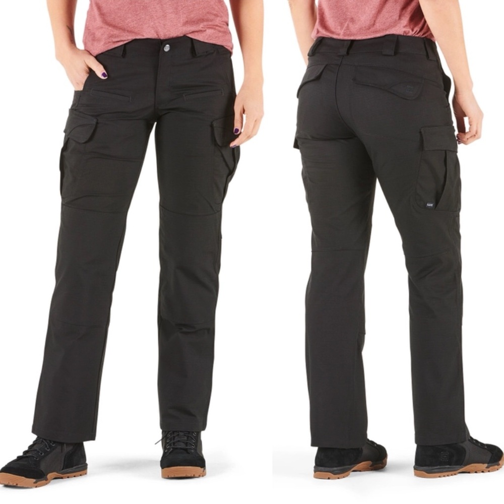 5.11 Stryke Women's Cargo Pants Regular Black US 4 Work Police Fire Corrections